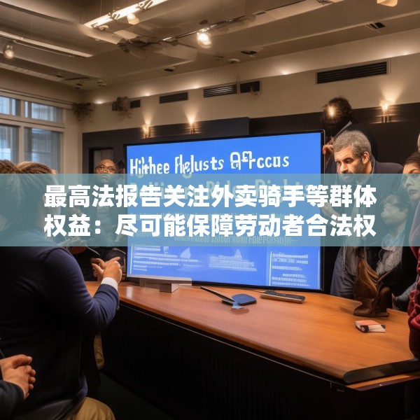 最高法报告关注外卖骑手等群体权益：尽可能保障劳动者合法权益