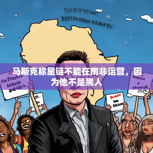 马斯克称星链不能在南非运营，因为他不是黑人