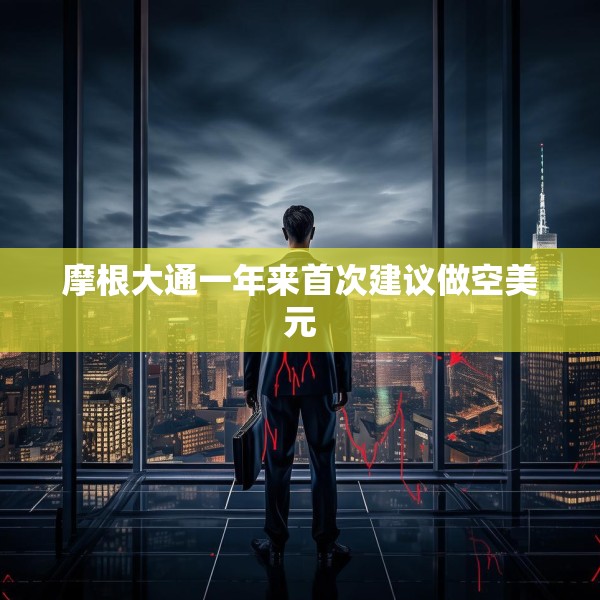 摩根大通一年来首次建议做空美元