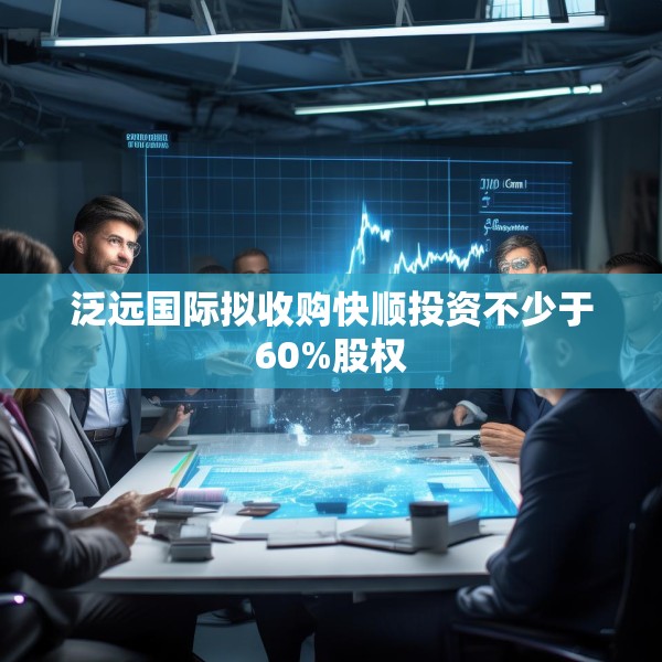 泛远国际拟收购快顺投资不少于60%股权