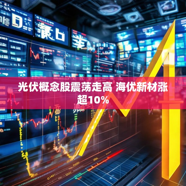 光伏概念股震荡走高 海优新材涨超10%