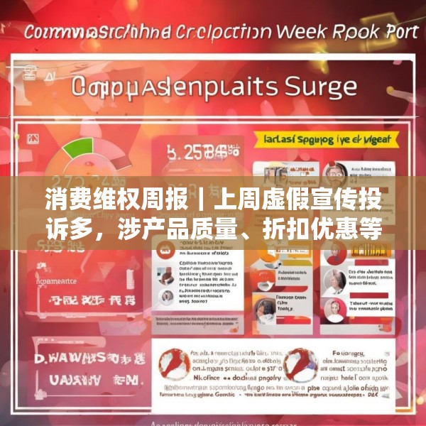 消费维权周报｜上周虚假宣传投诉多，涉产品质量、折扣优惠等