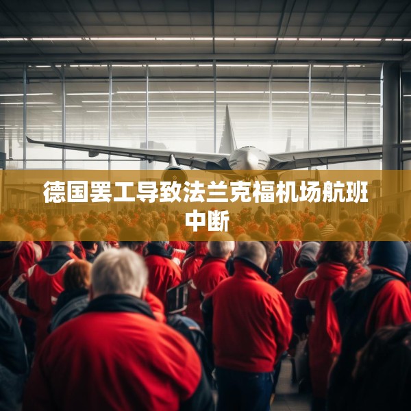 德国罢工导致法兰克福机场航班中断