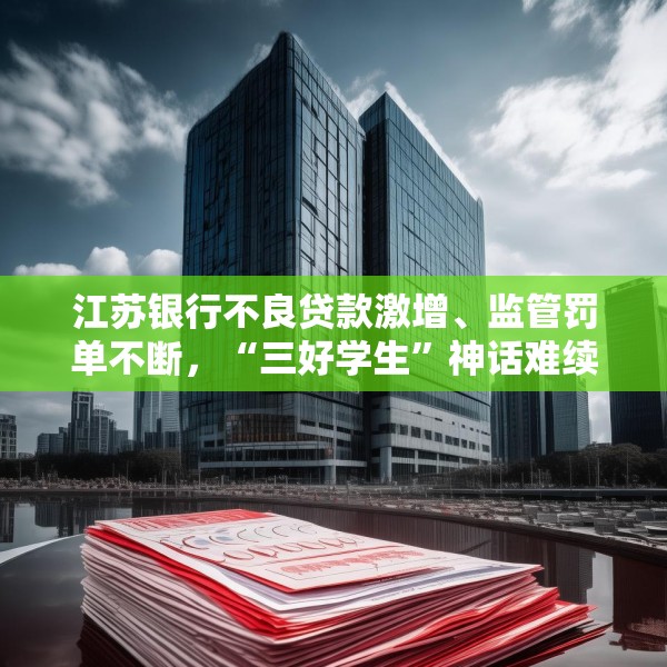 江苏银行不良贷款激增、监管罚单不断，“三好学生”神话难续？