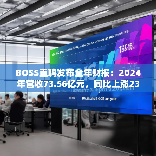 BOSS直聘发布全年财报：2024年营收73.56亿元，同比上涨23.6%