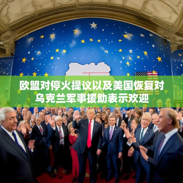 欧盟对停火提议以及美国恢复对乌克兰军事援助表示欢迎