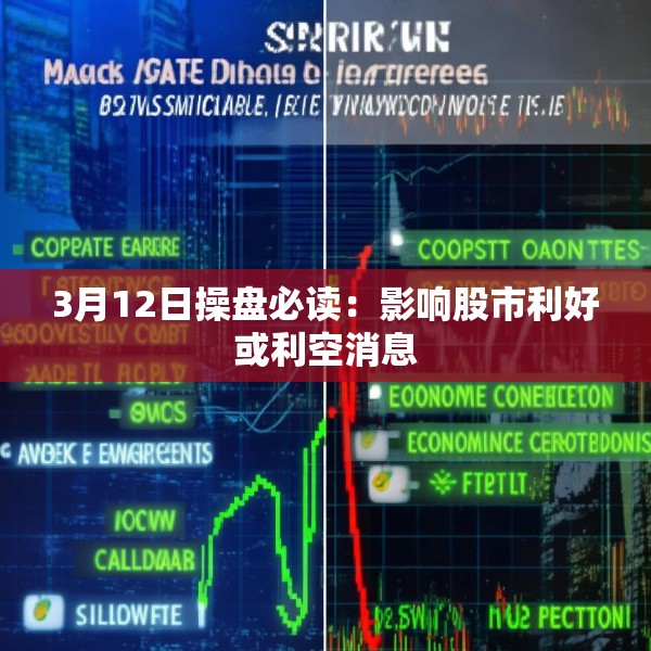 3月12日操盘必读：影响股市利好或利空消息