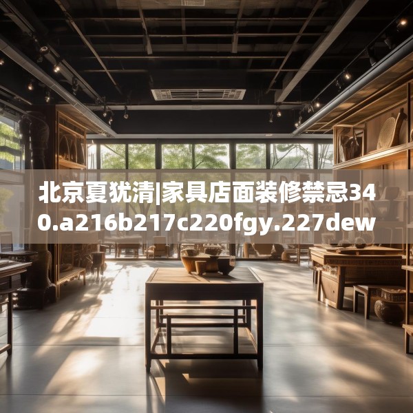 北京夏犹清|家具店面装修禁忌340.a216b217c220fgy.227dewqe