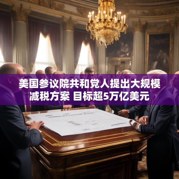 美国参议院共和党人提出大规模减税方案 目标超5万亿美元