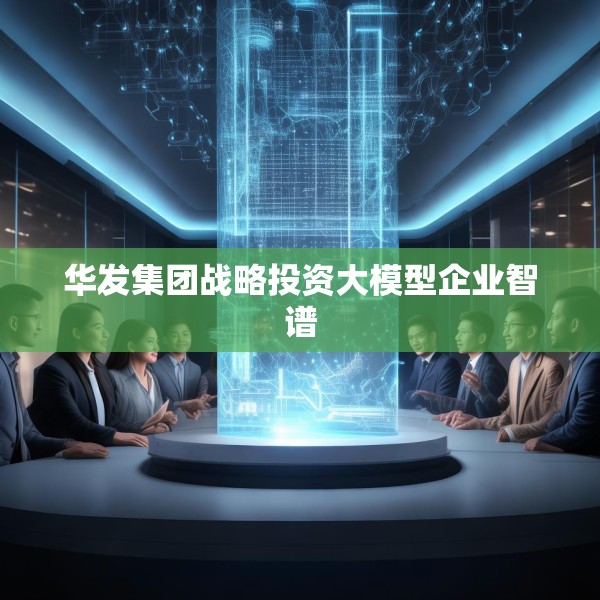 华发集团战略投资大模型企业智谱
