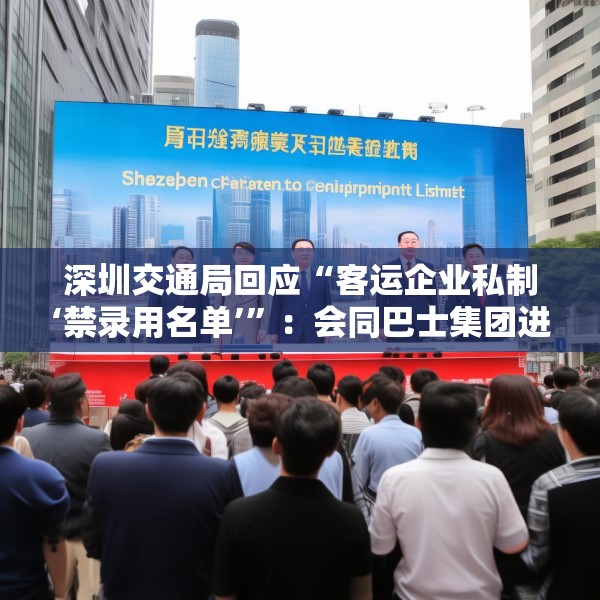 深圳交通局回应“客运企业私制‘禁录用名单’”：会同巴士集团进行核实