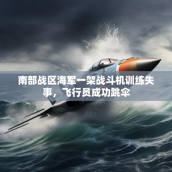 南部战区海军一架战斗机训练失事，飞行员成功跳伞