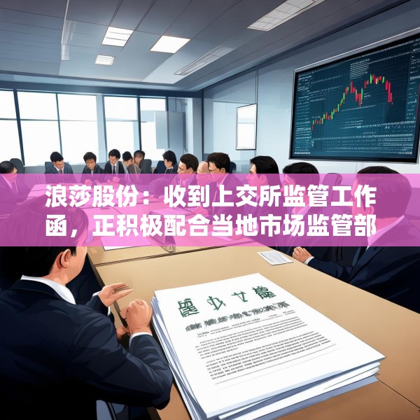 浪莎股份：收到上交所监管工作函，正积极配合当地市场监管部门核实相关事项