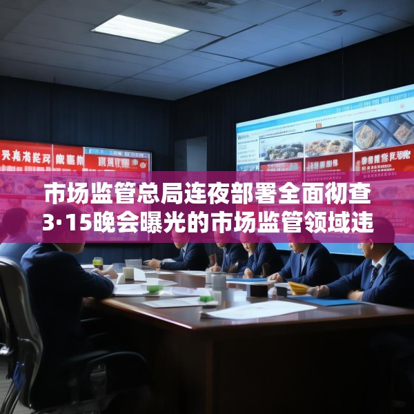 市场监管总局连夜部署全面彻查3·15晚会曝光的市场监管领域违法行为