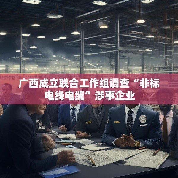 广西成立联合工作组调查“非标电线电缆”涉事企业