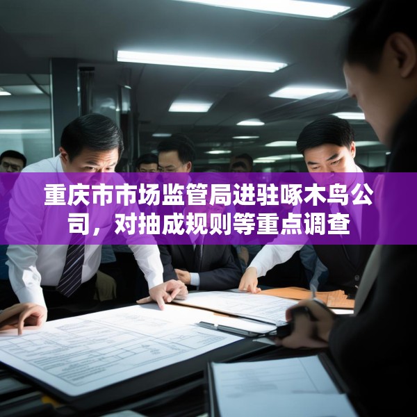 重庆市市场监管局进驻啄木鸟公司，对抽成规则等重点调查