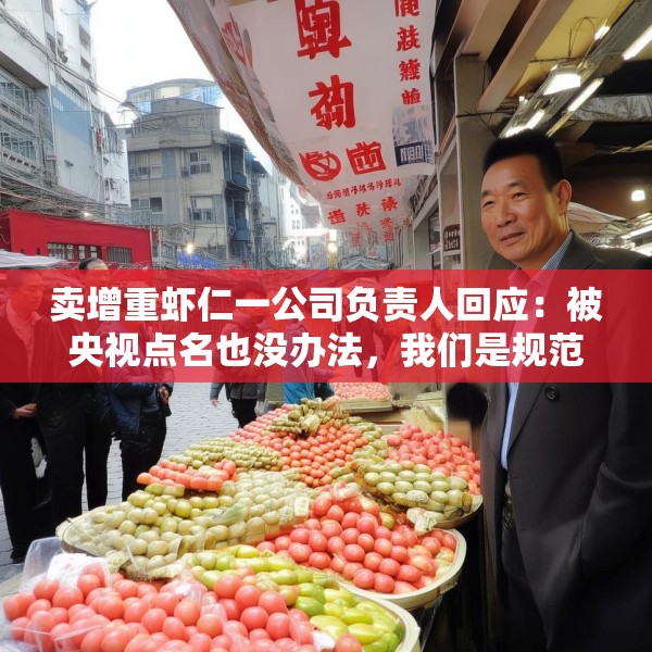卖增重虾仁一公司负责人回应：被央视点名也没办法，我们是规范的