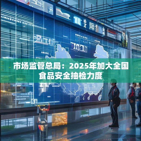 市场监管总局：2025年加大全国食品安全抽检力度