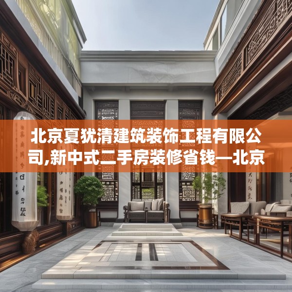 北京夏犹清建筑装饰工程有限公司,新中式二手房装修省钱—北京夏犹清建筑装饰工程有限公司617.a493b494c497fgy.504fds
