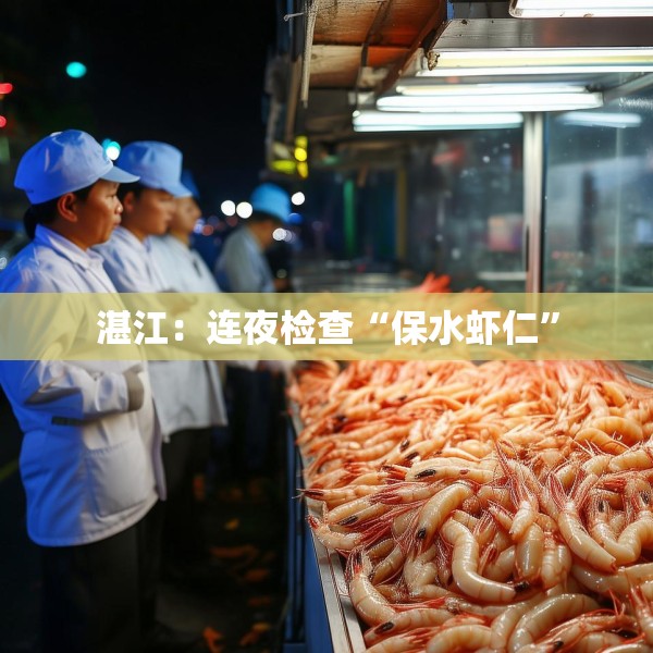湛江：连夜检查“保水虾仁”