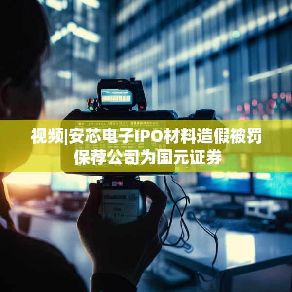 视频|安芯电子IPO材料造假被罚 保荐公司为国元证券