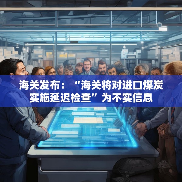 海关发布：“海关将对进口煤炭实施延迟检查”为不实信息