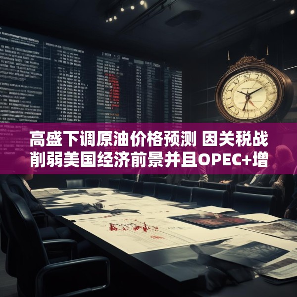 高盛下调原油价格预测 因关税战削弱美国经济前景并且OPEC+增产