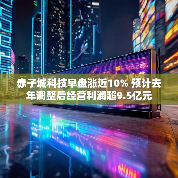 赤子城科技早盘涨近10% 预计去年调整后经营利润超9.5亿元