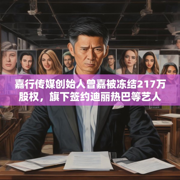 嘉行传媒创始人曾嘉被冻结217万股权，旗下签约迪丽热巴等艺人