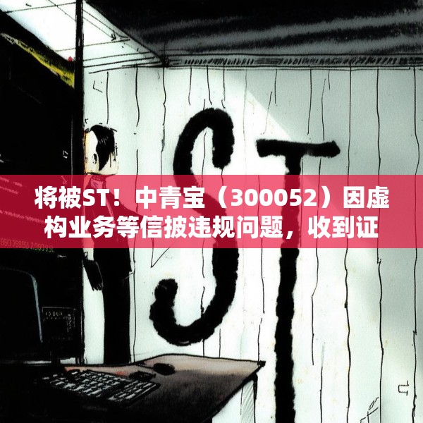 将被ST！中青宝（300052）因虚构业务等信披违规问题，收到证监局《行政处罚事先告知书》