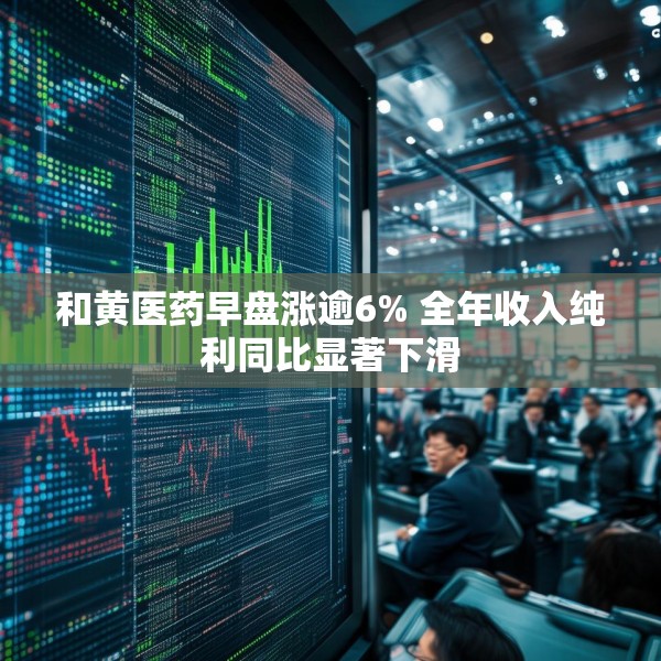 和黄医药早盘涨逾6% 全年收入纯利同比显著下滑