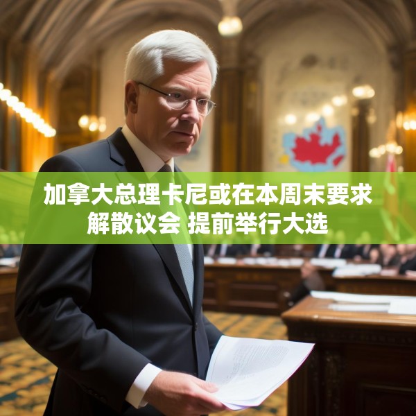 加拿大总理卡尼或在本周末要求解散议会 提前举行大选