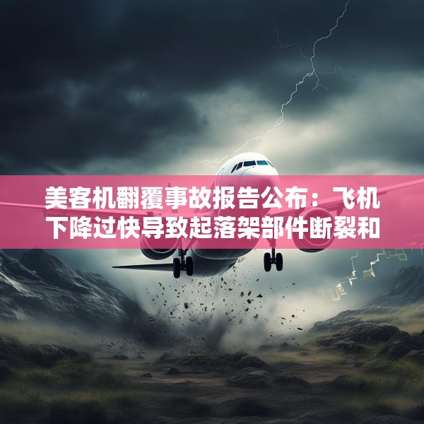 美客机翻覆事故报告公布：飞机下降过快导致起落架部件断裂和右翼脱落