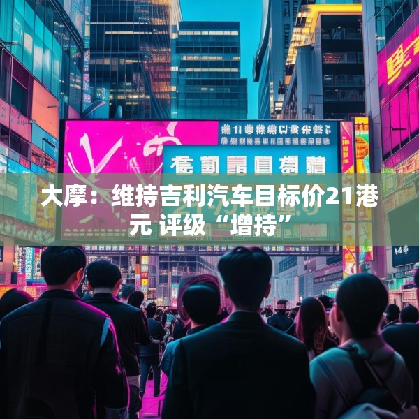大摩：维持吉利汽车目标价21港元 评级“增持”