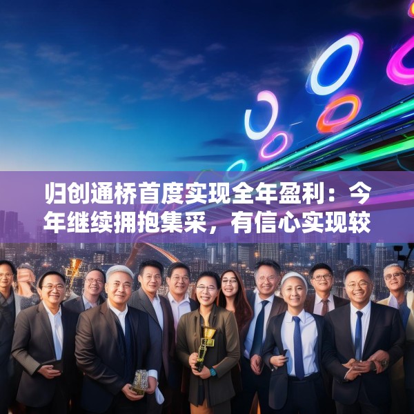 归创通桥首度实现全年盈利：今年继续拥抱集采，有信心实现较高增长