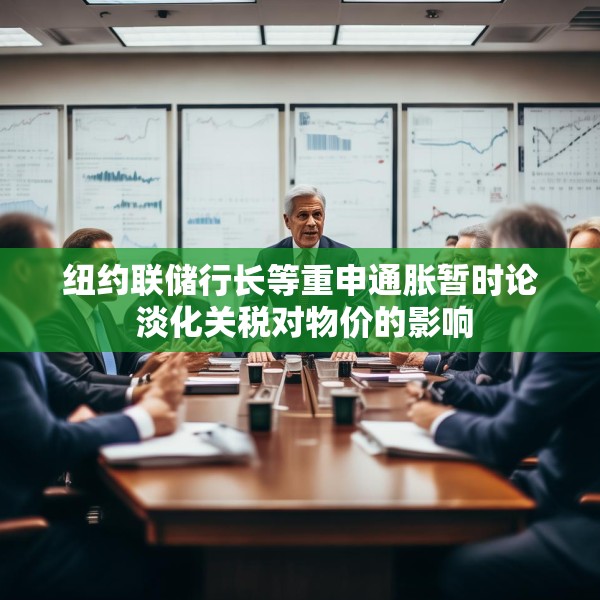 纽约联储行长等重申通胀暂时论 淡化关税对物价的影响