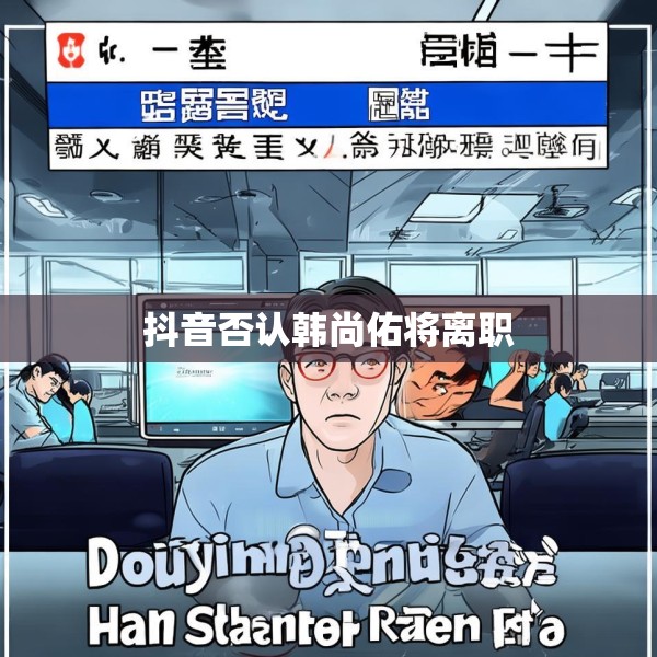 抖音否认韩尚佑将离职