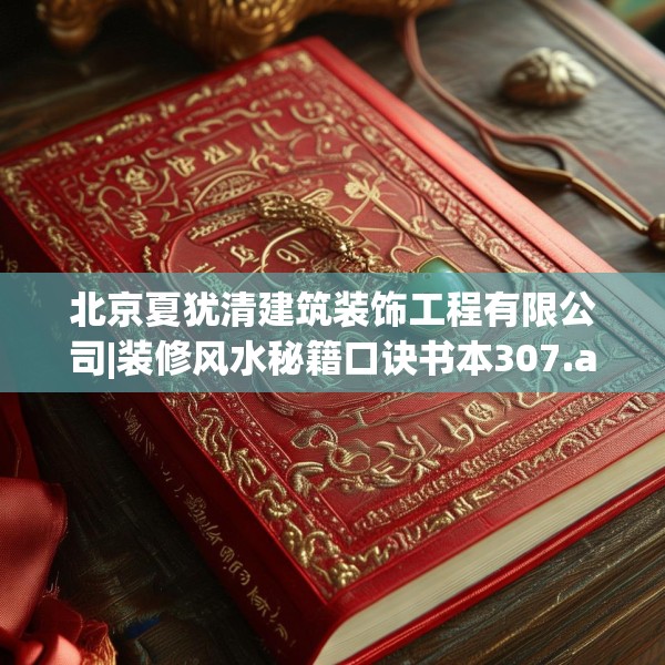 北京夏犹清建筑装饰工程有限公司|装修风水秘籍口诀书本307.a183b184c187fgy.194jhhj