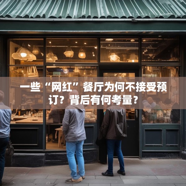 一些“网红”餐厅为何不接受预订？背后有何考量？