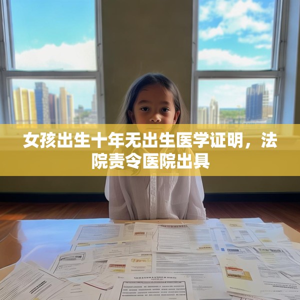 女孩出生十年无出生医学证明，法院责令医院出具