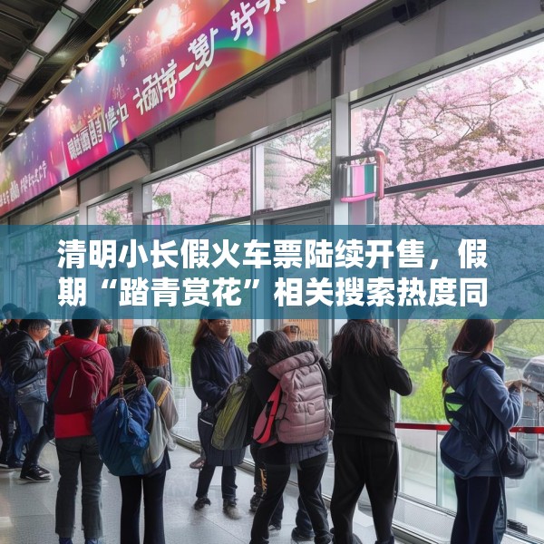清明小长假火车票陆续开售，假期“踏青赏花”相关搜索热度同比上涨46%