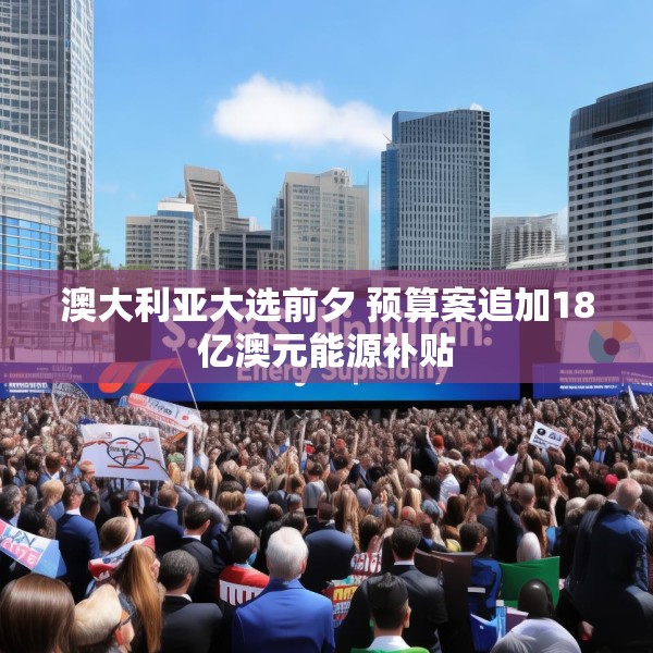 澳大利亚大选前夕 预算案追加18亿澳元能源补贴