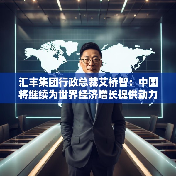 汇丰集团行政总裁艾桥智：中国将继续为世界经济增长提供动力