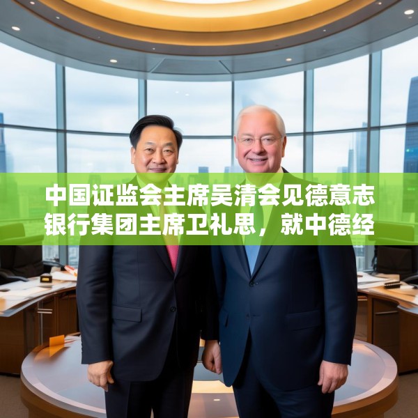 中国证监会主席吴清会见德意志银行集团主席卫礼思，就中德经济金融形势等进行交流