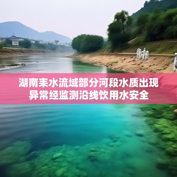 湖南耒水流域部分河段水质出现异常经监测沿线饮用水安全
