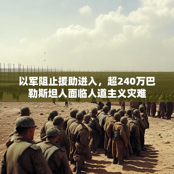 以军阻止援助进入，超240万巴勒斯坦人面临人道主义灾难