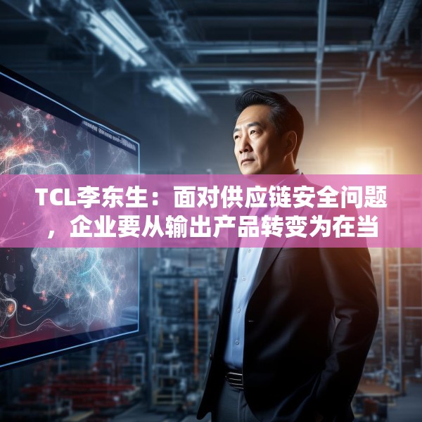 TCL李东生：面对供应链安全问题，企业要从输出产品转变为在当地建立产业和供应链体系