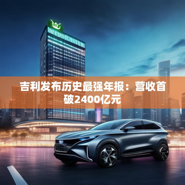 吉利发布历史最强年报：营收首破2400亿元
