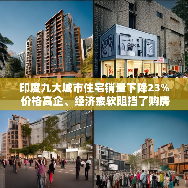 印度九大城市住宅销量下降23% 价格高企、经济疲软阻挡了购房者
