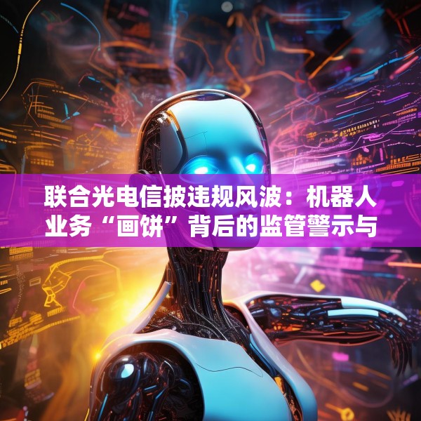 联合光电信披违规风波：机器人业务“画饼”背后的监管警示与战略迷途